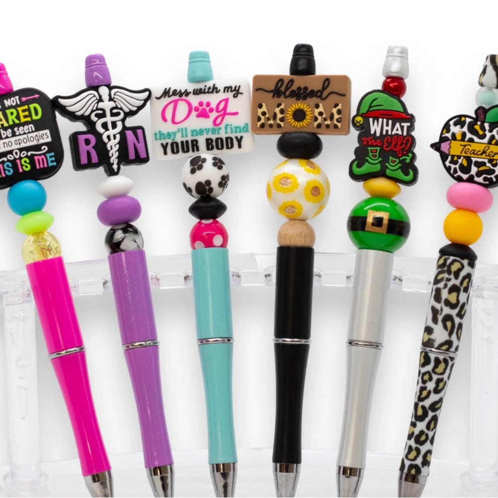 Mystery - 3 Beaded Pen bundle.